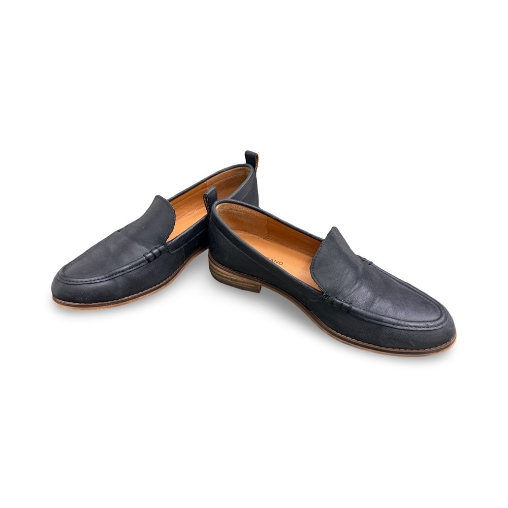 Lucky Brand Women's Canyen Slip-On Black Leather Loafers Size 7.5 - Picture 6 of 10